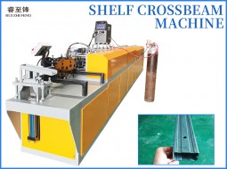 Shelf crossbeam machine